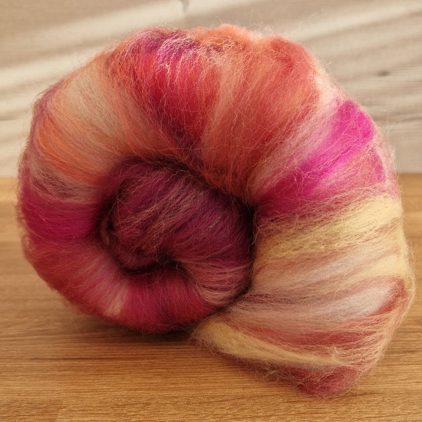 Antique Pinks Fibre Batt (100g)