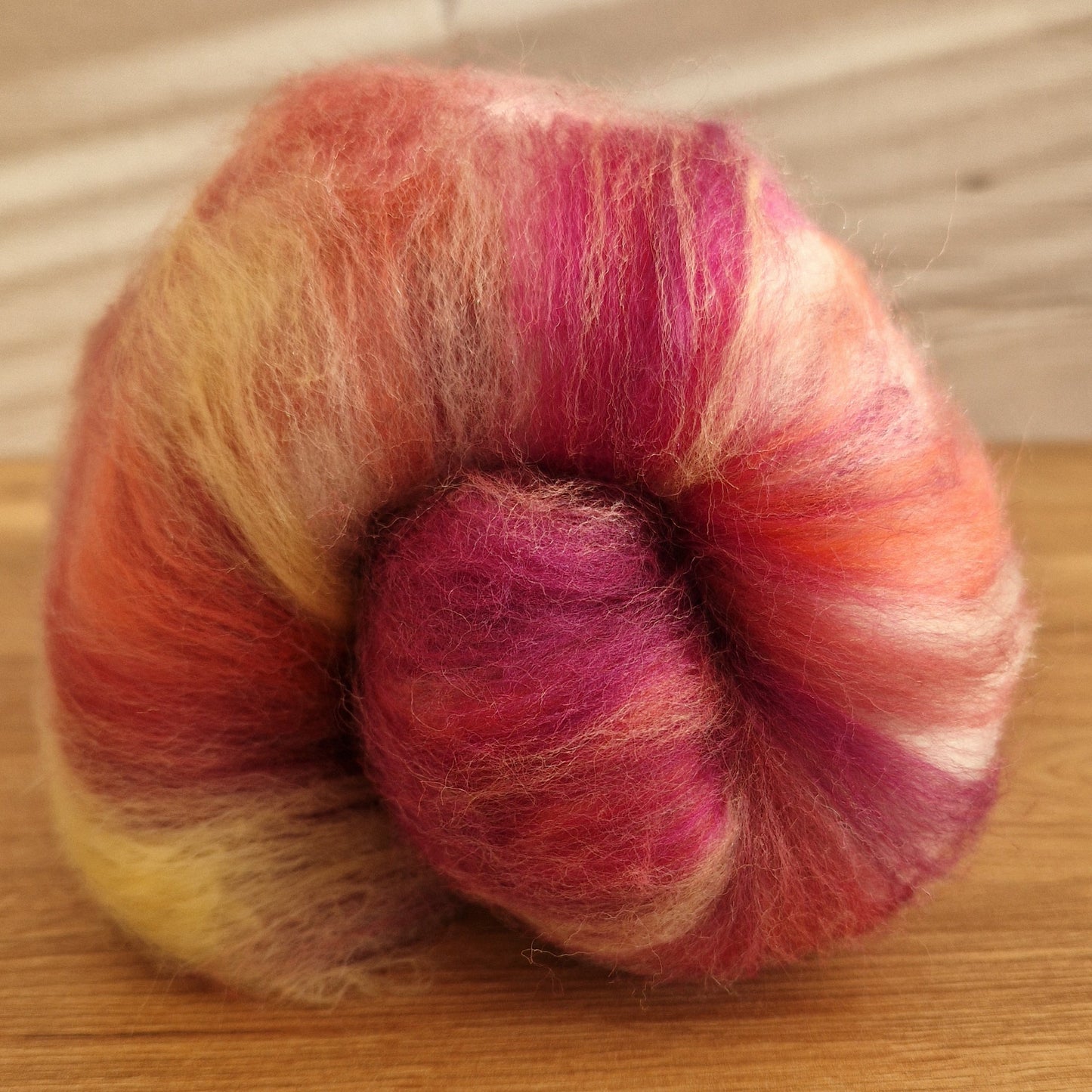 Antique Pinks Fibre Batt (100g)