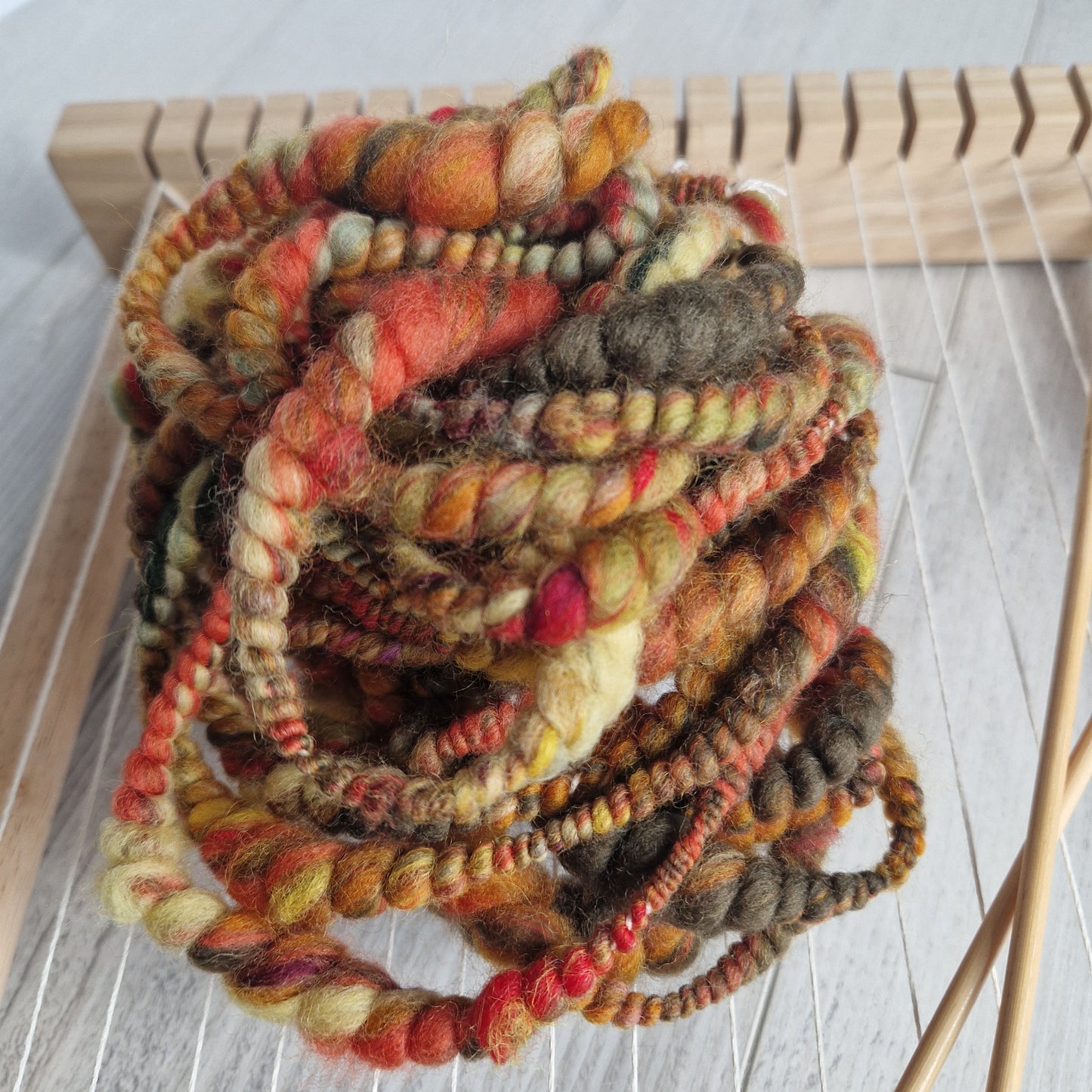 Autumn Hedgerow Bubble Art Yarn