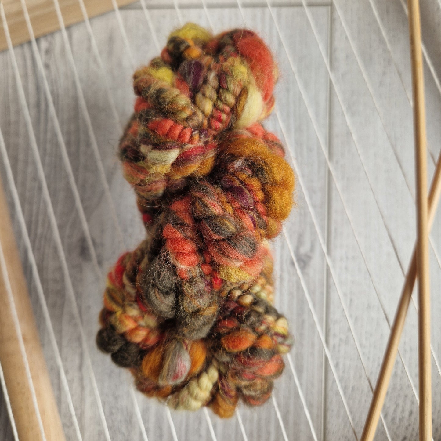 Autumn Hedgerow Bubble Art Yarn