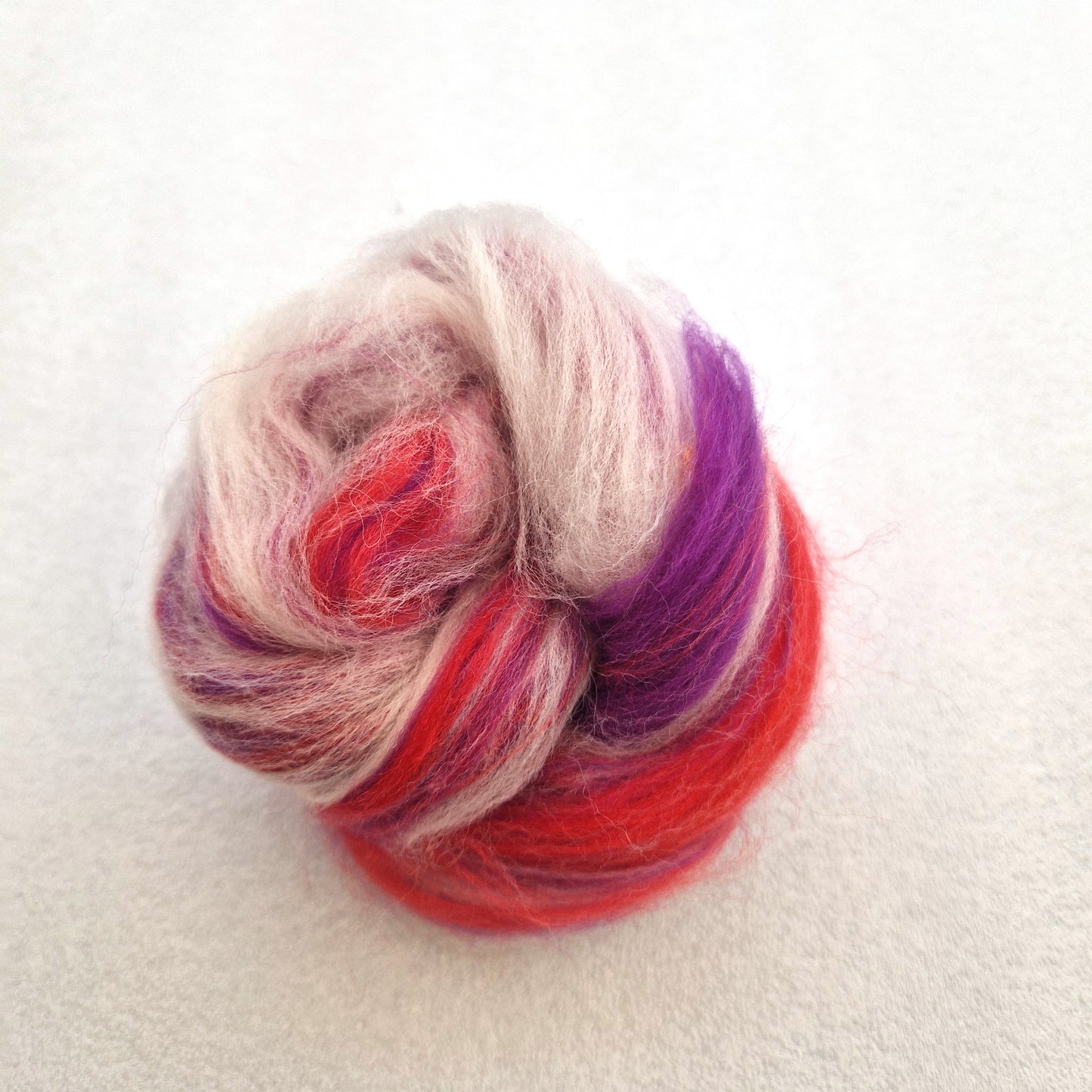 White/Purple/Red Miniature Batt * 4 for £12 *