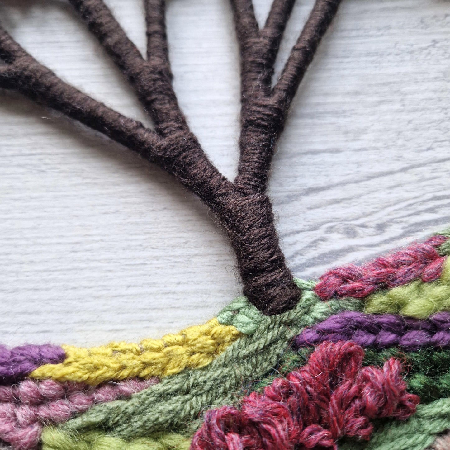Spring Blossom Treescape Wall Hanging