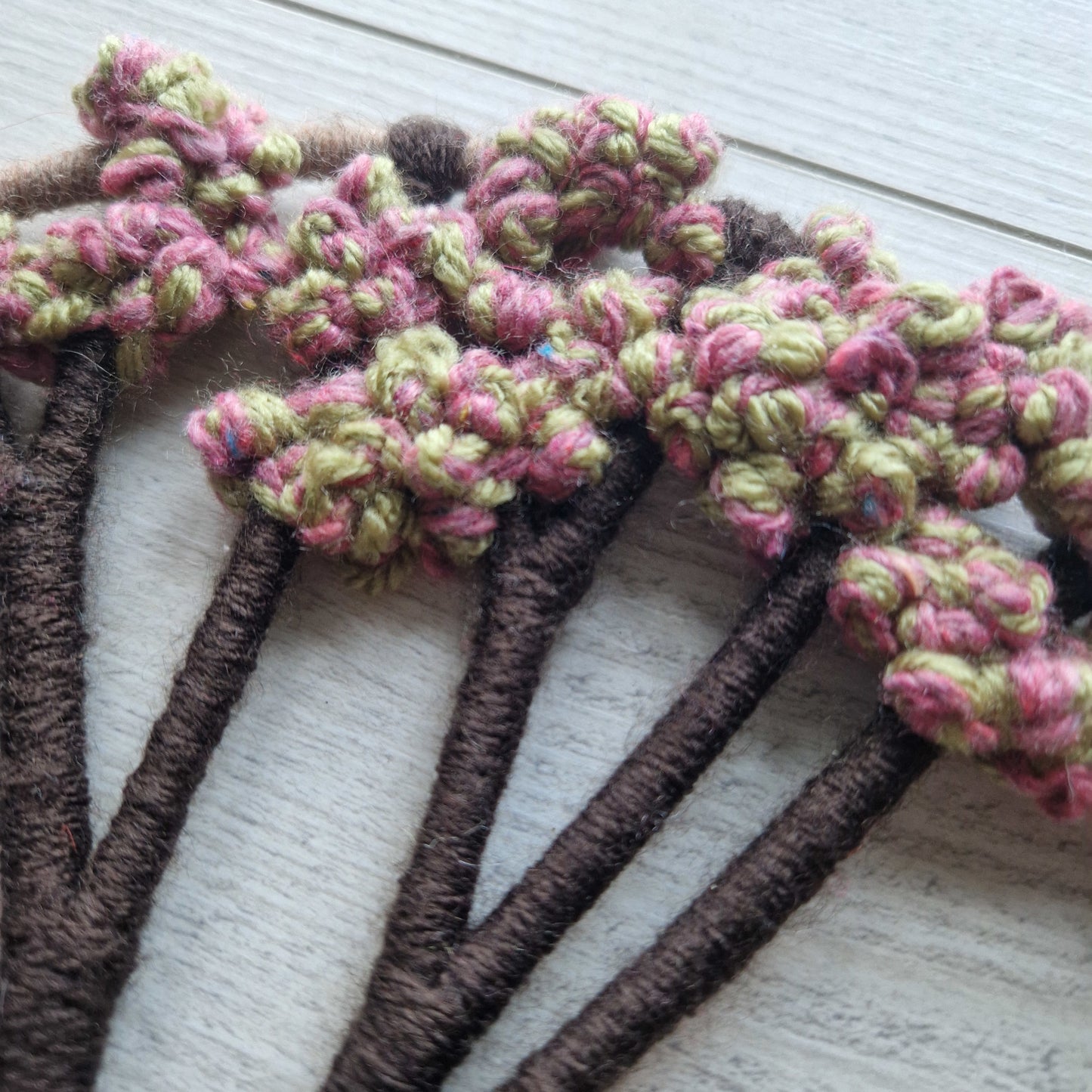 Spring Blossom Treescape Wall Hanging