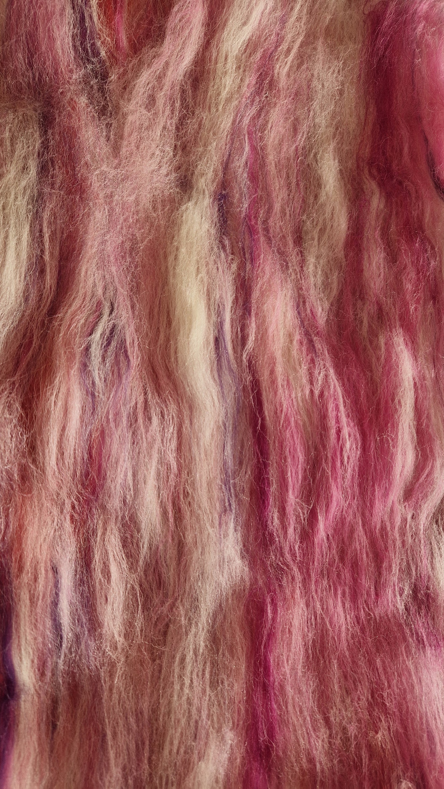Pink Party Fibre Batt (71g)