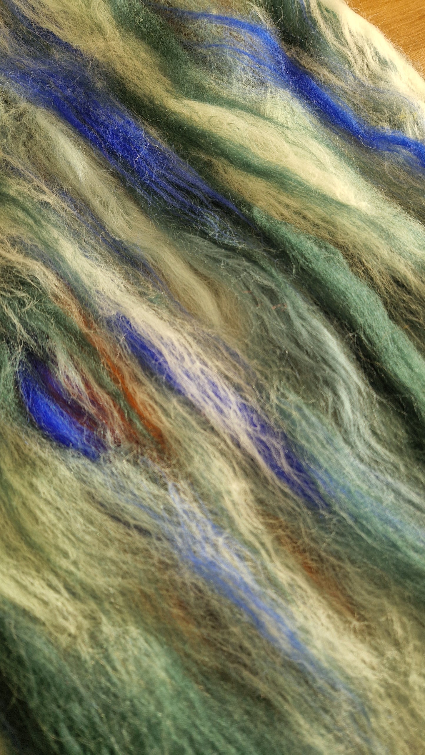 Bold Kingfisher Fibre Batt (78g)