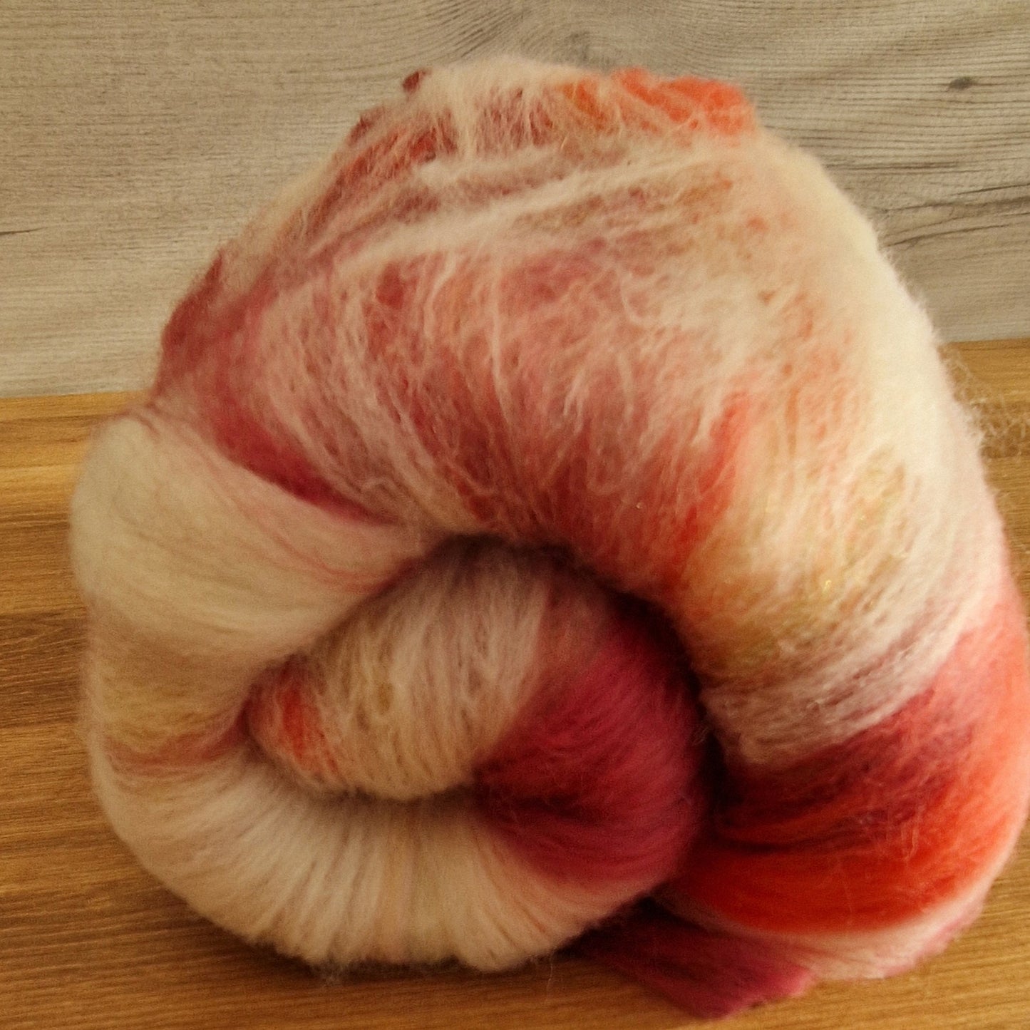 Sunset Carded Fibre Batt (71g)