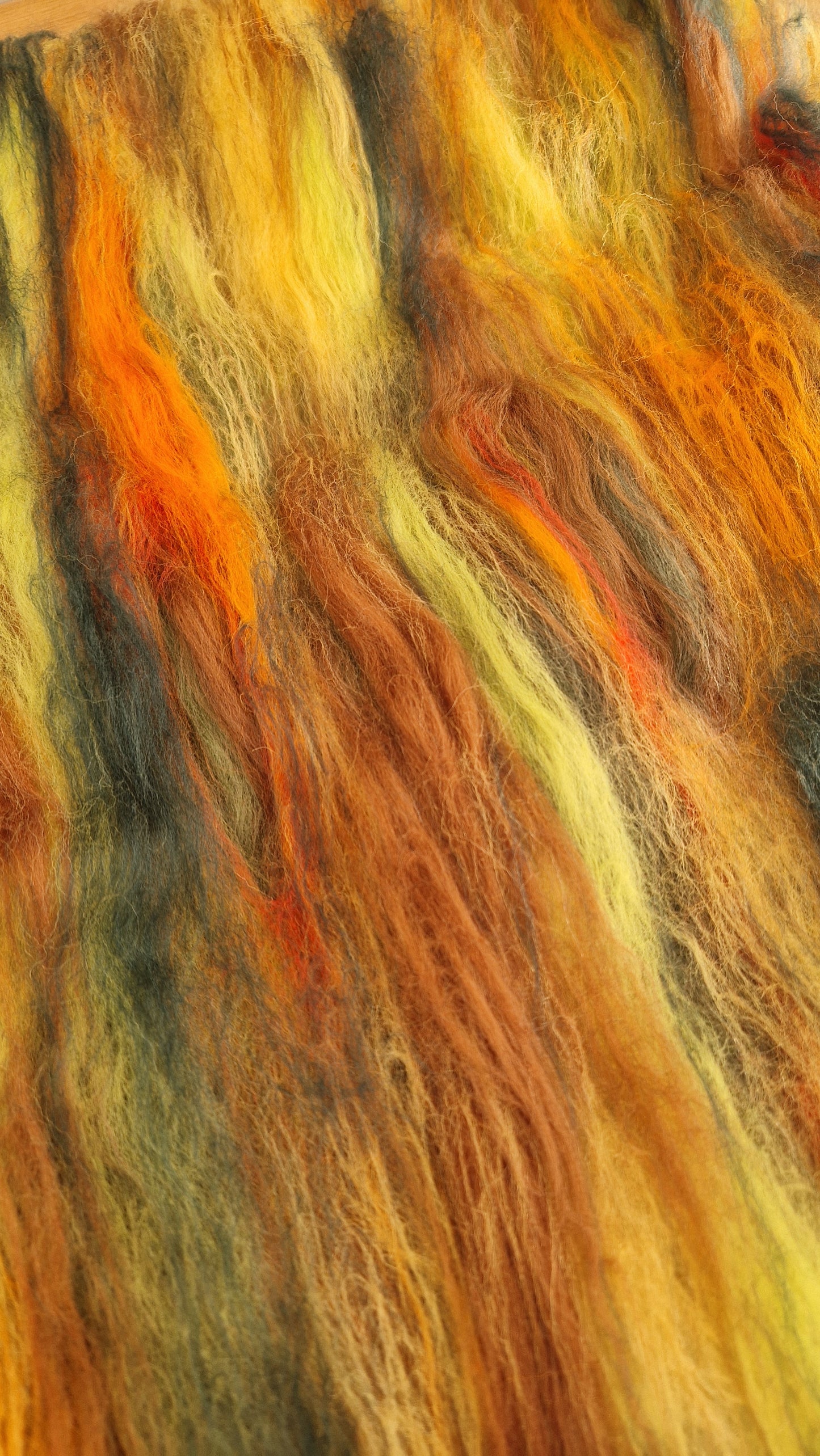 Autumn Woodland Fibre Batt (77g)