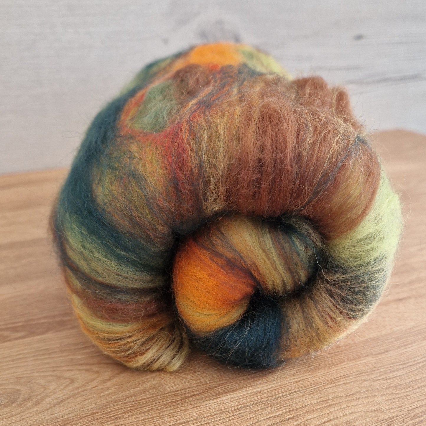 Autumn Woodland Fibre Batt (77g)