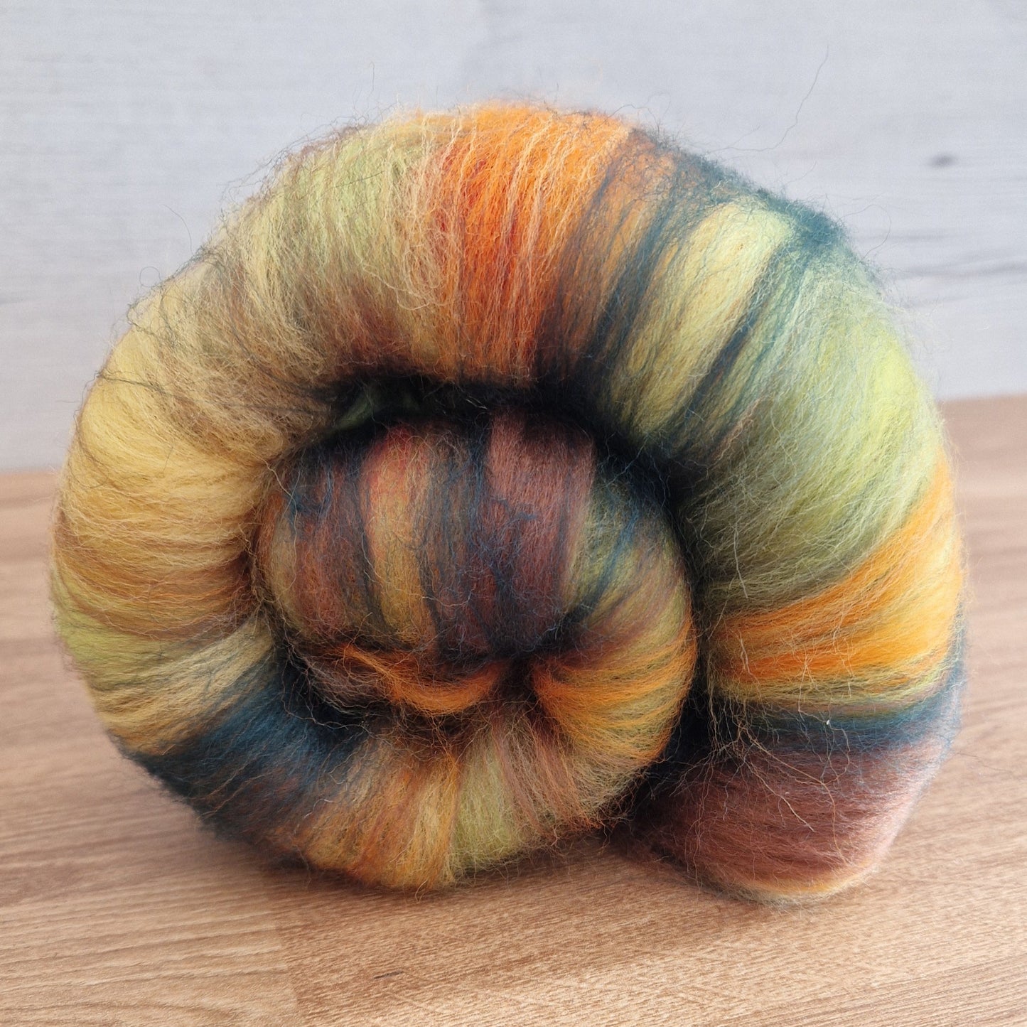 Autumn Woodland Fibre Batt (77g)
