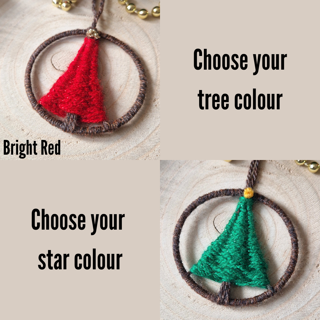Handwoven Christmas Decoration