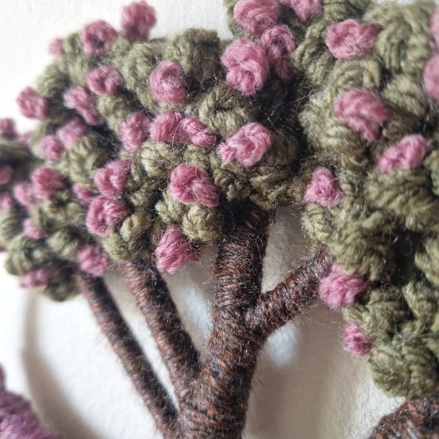 Miniature Blossom Tree Wall Hanging (Purple)