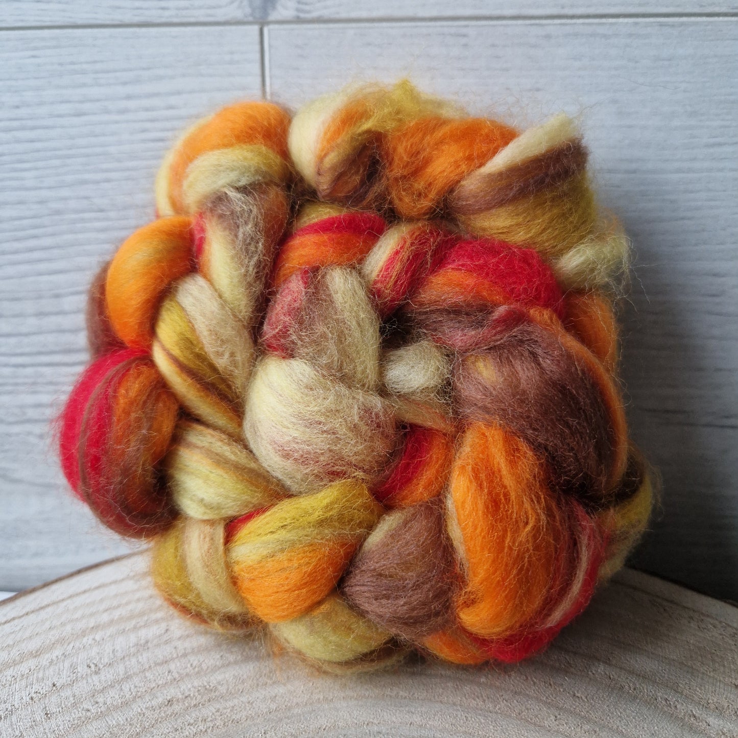 Mini - Autumn I Braided Batt (39g)