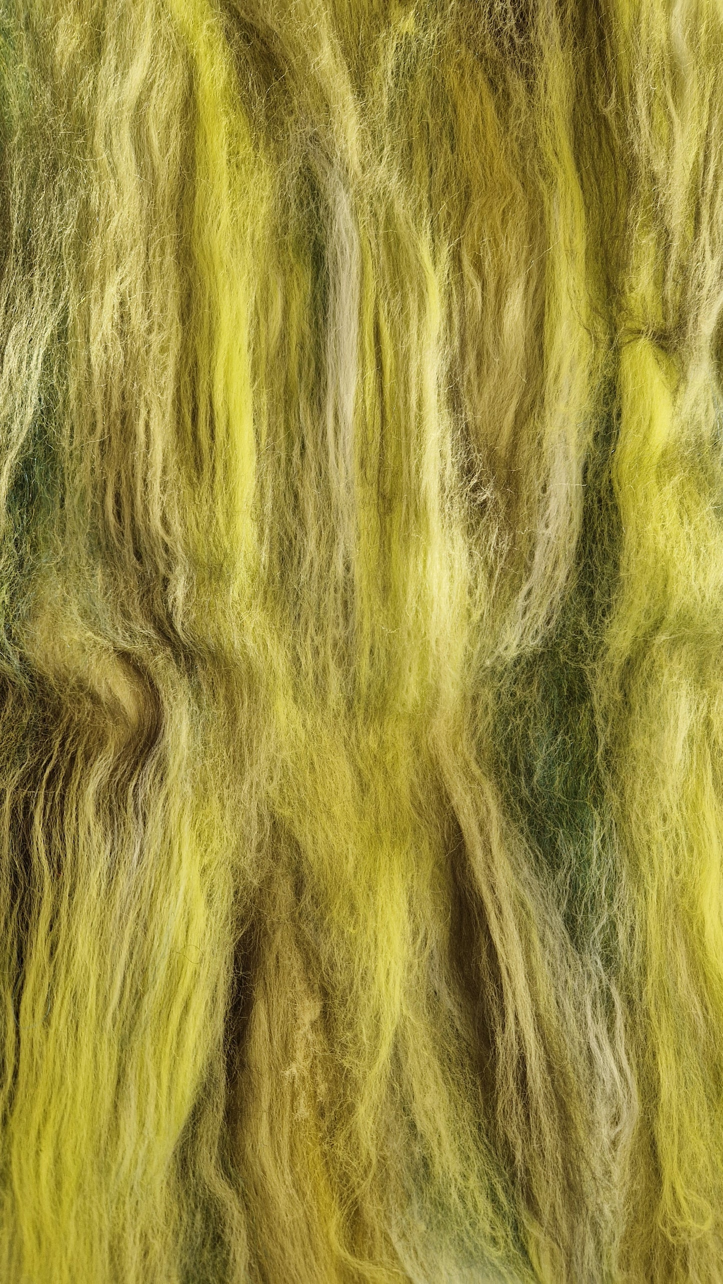 Spring Green Carded Batt (85g)
