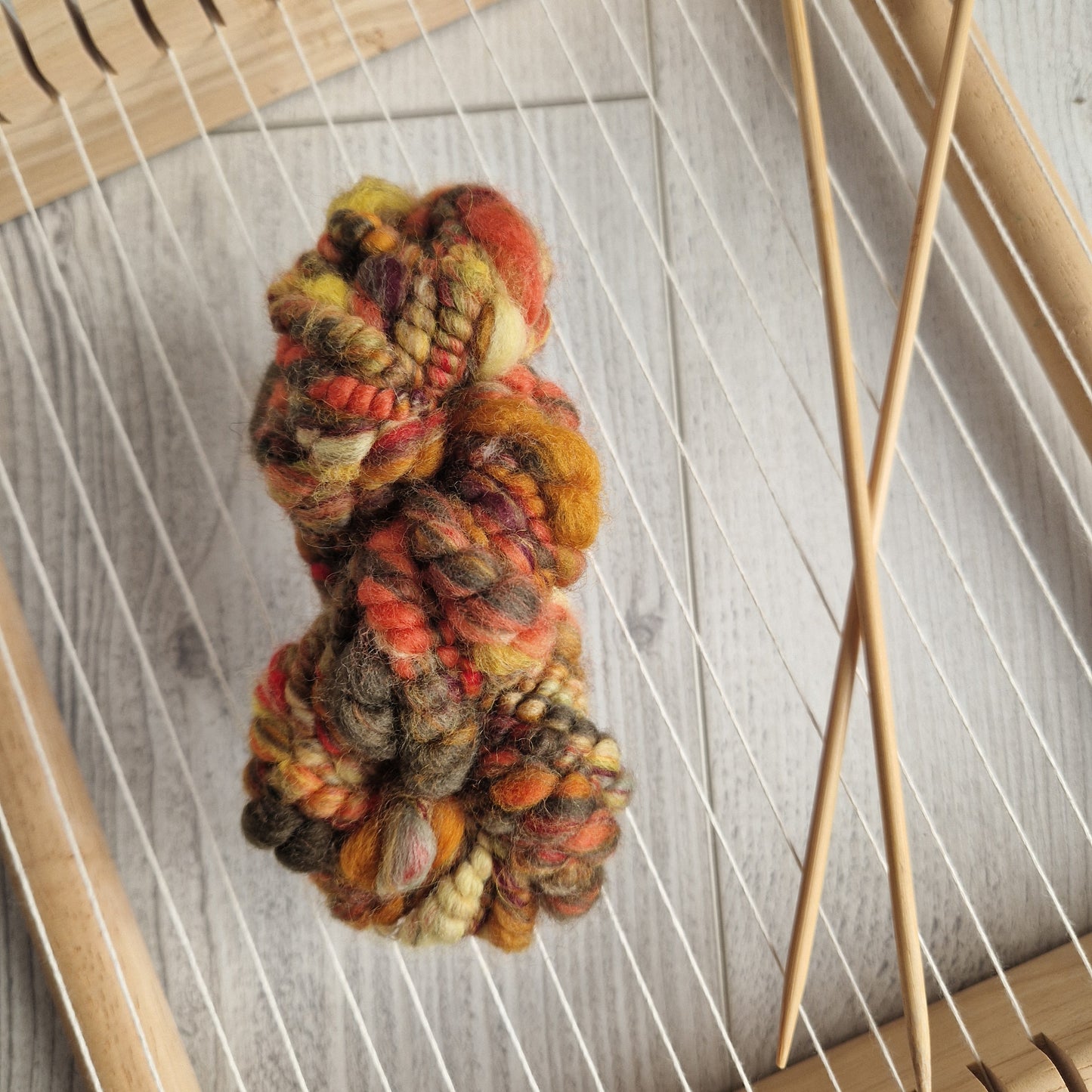 Autumn Hedgerow Bubble Art Yarn