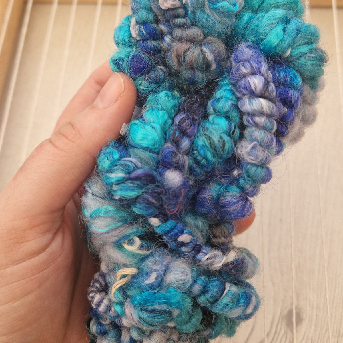 Tropical Reef Handspun Bubble Yarn