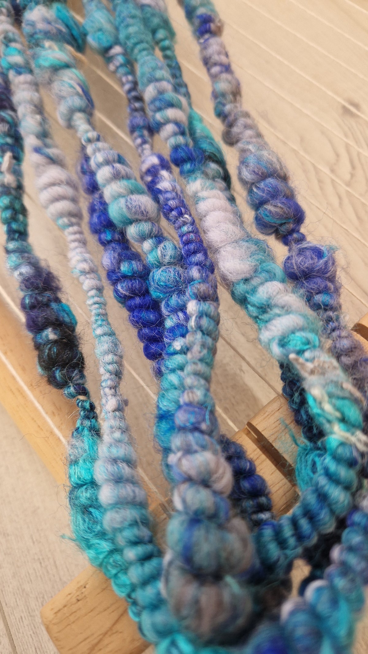 Tropical Reef Handspun Bubble Yarn