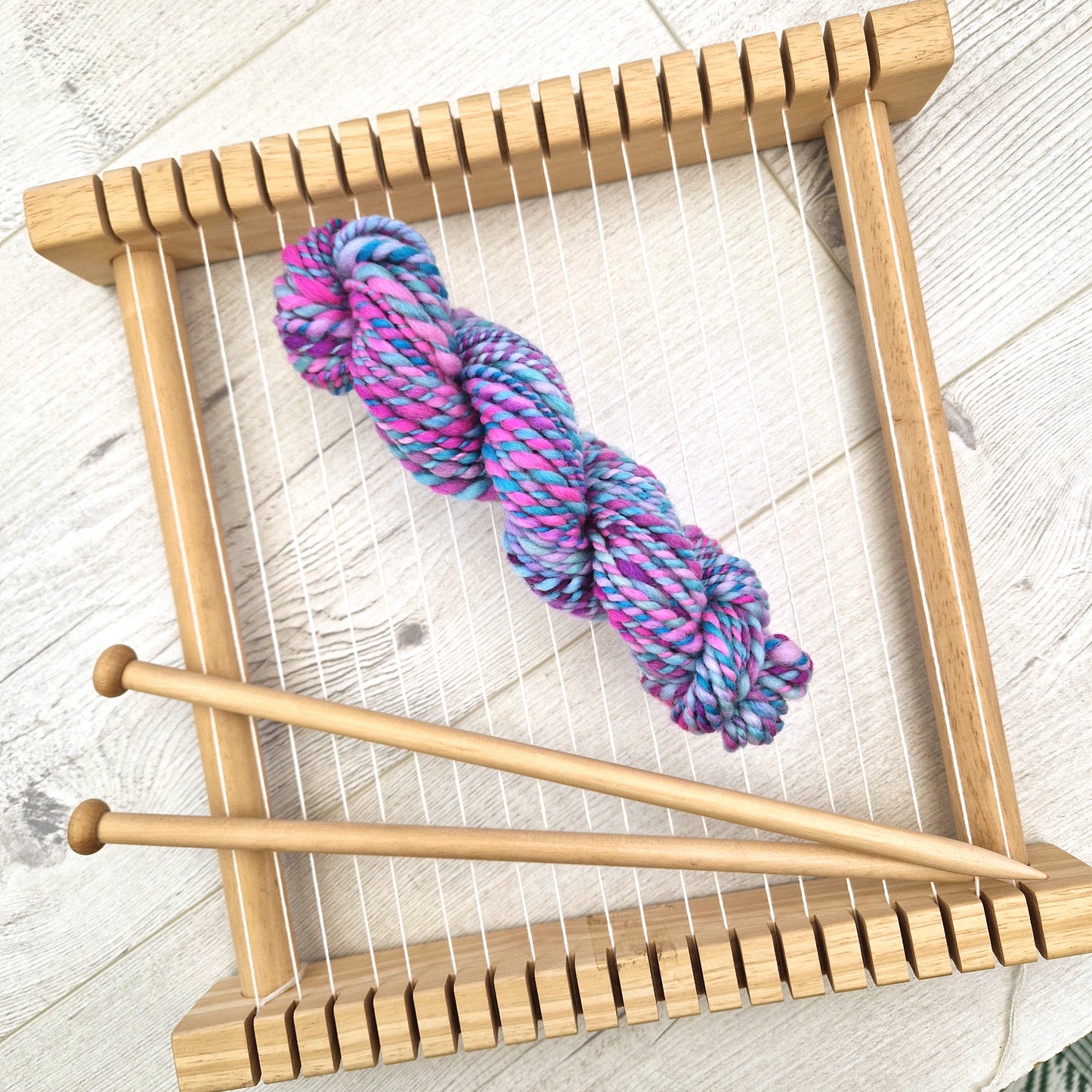 Mermaid Scales Handspun 2 Ply Yarn