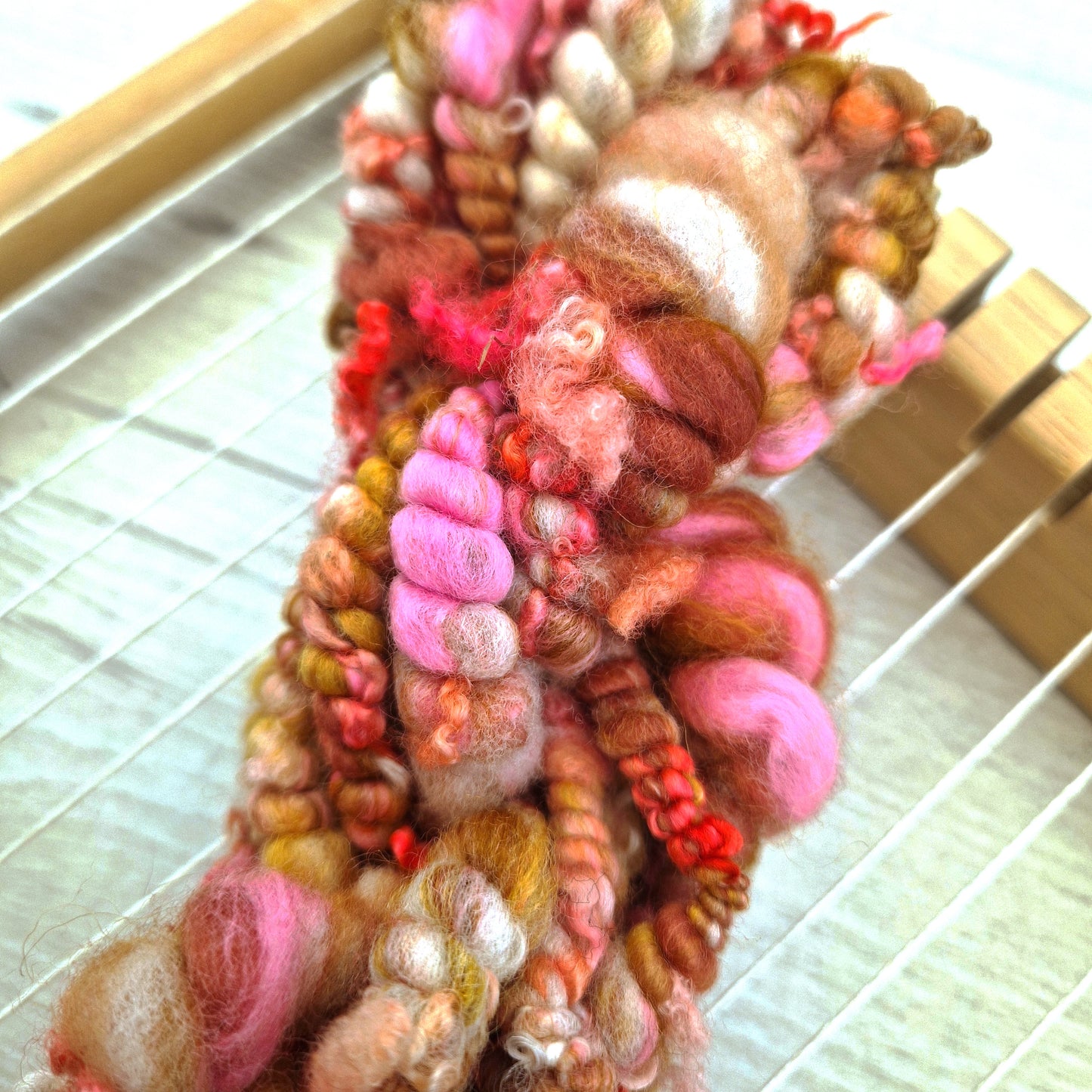 Hebridean Sunset Bubble Spun Textured Yarn