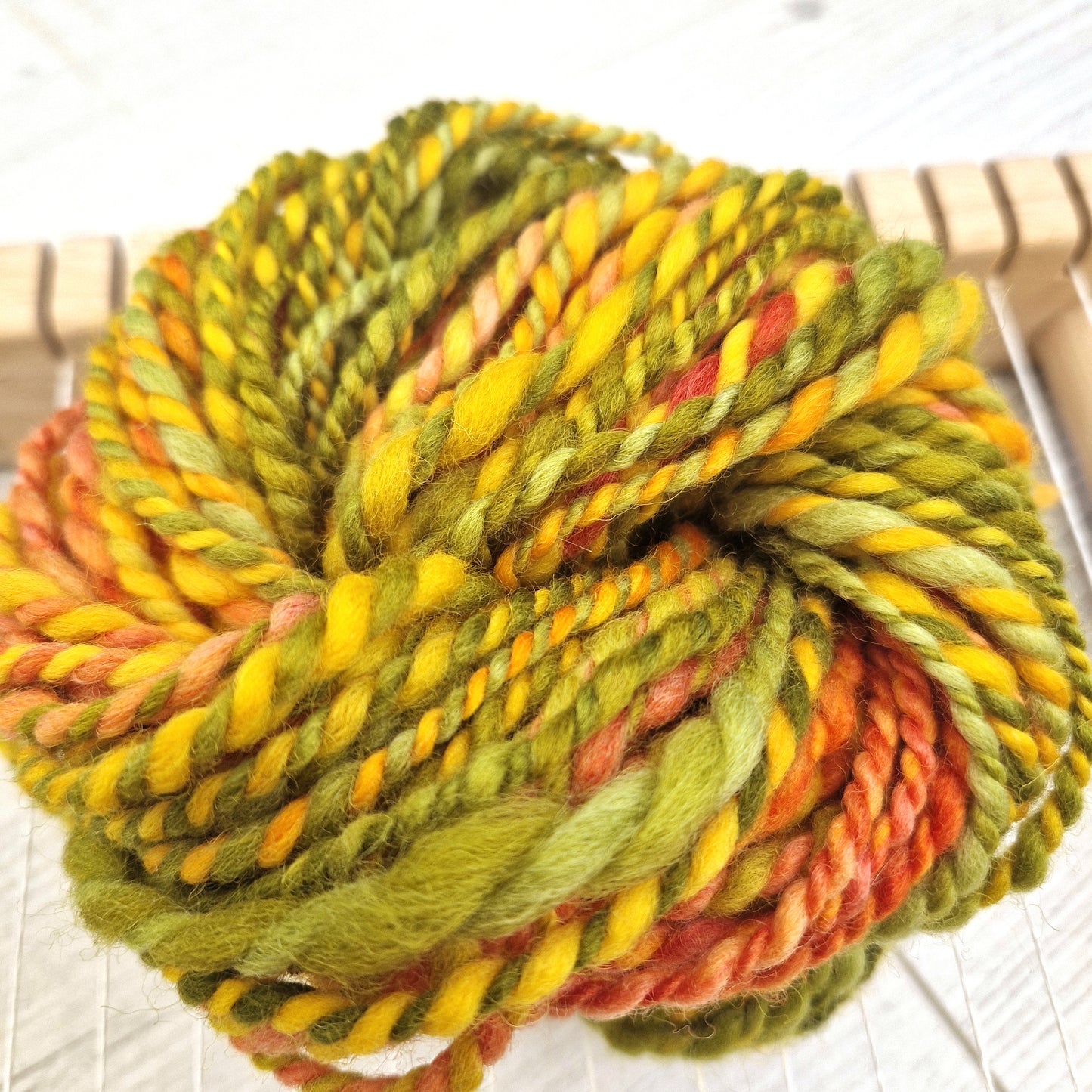 Summer Harvest 2 Ply Cheviot Handspun Yarn