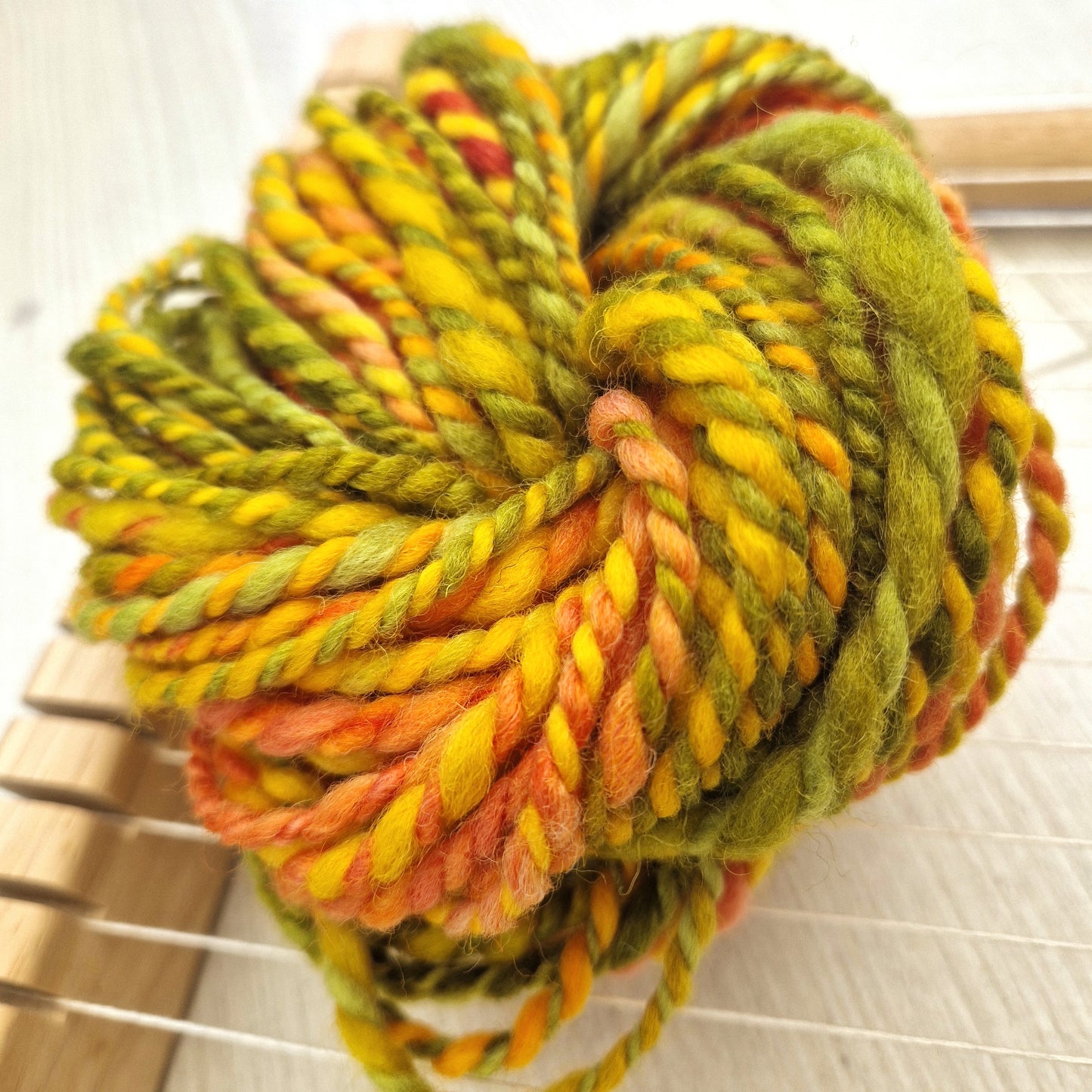 Summer Harvest 2 Ply Cheviot Handspun Yarn