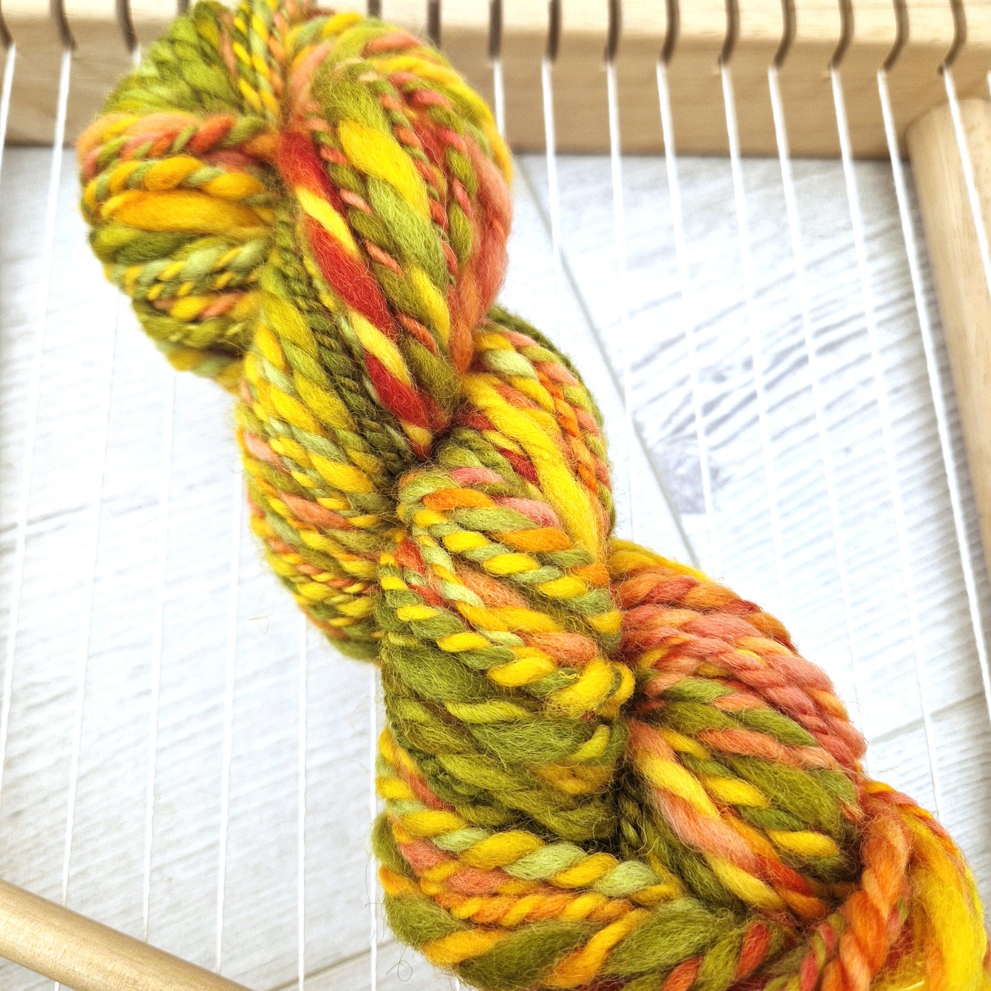 Summer Harvest 2 Ply Cheviot Handspun Yarn