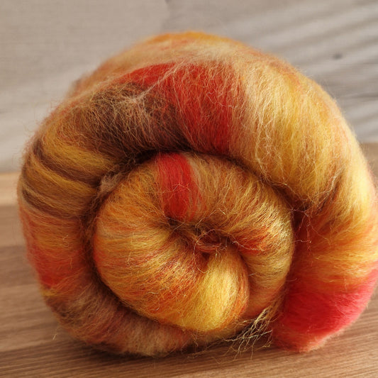 Autumn Hedgerow Carded Fibre Batt (100g)