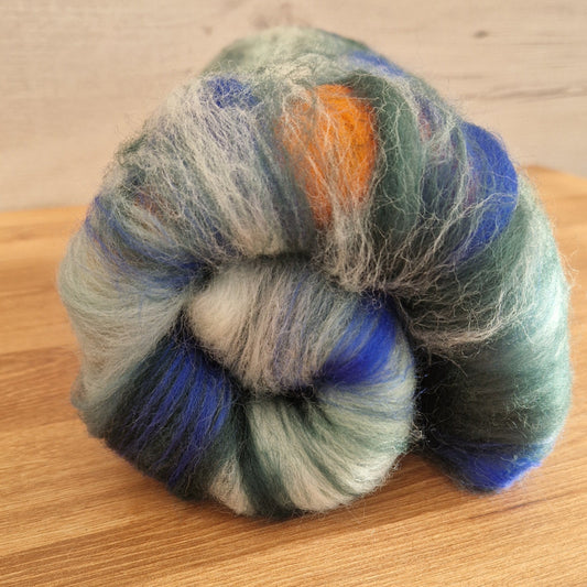 Bold Kingfisher Fibre Batt (78g)