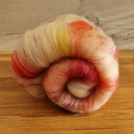Sunset Carded Fibre Batt (71g)