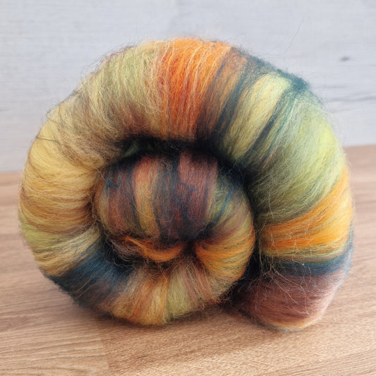 Autumn Woodland Fibre Batt (77g)