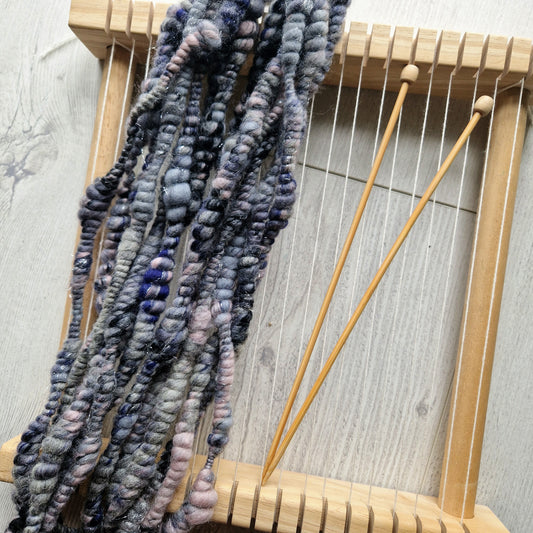 Twilight Contrails Bubble Handspun Yarn