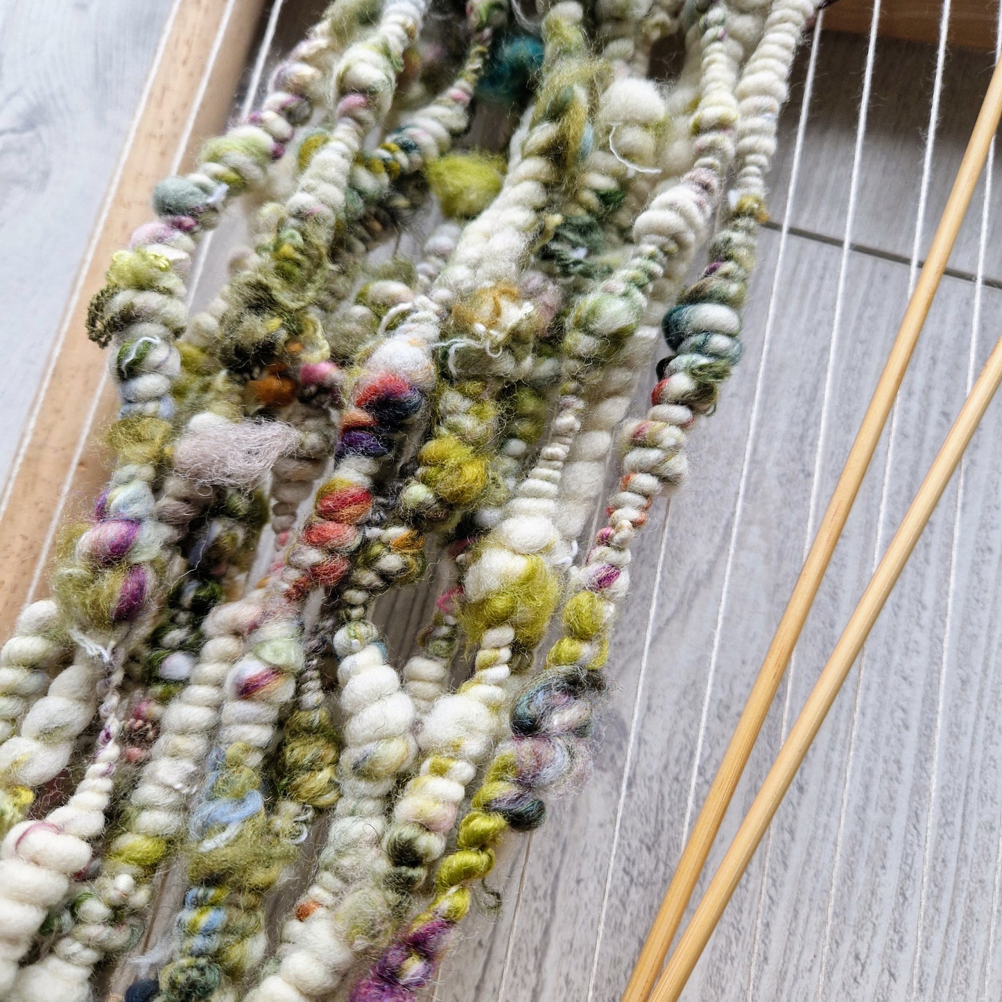 Scrap Handspun Yarn