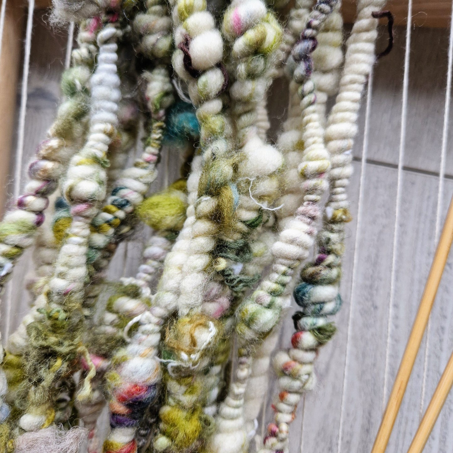 Scrap Handspun Yarn