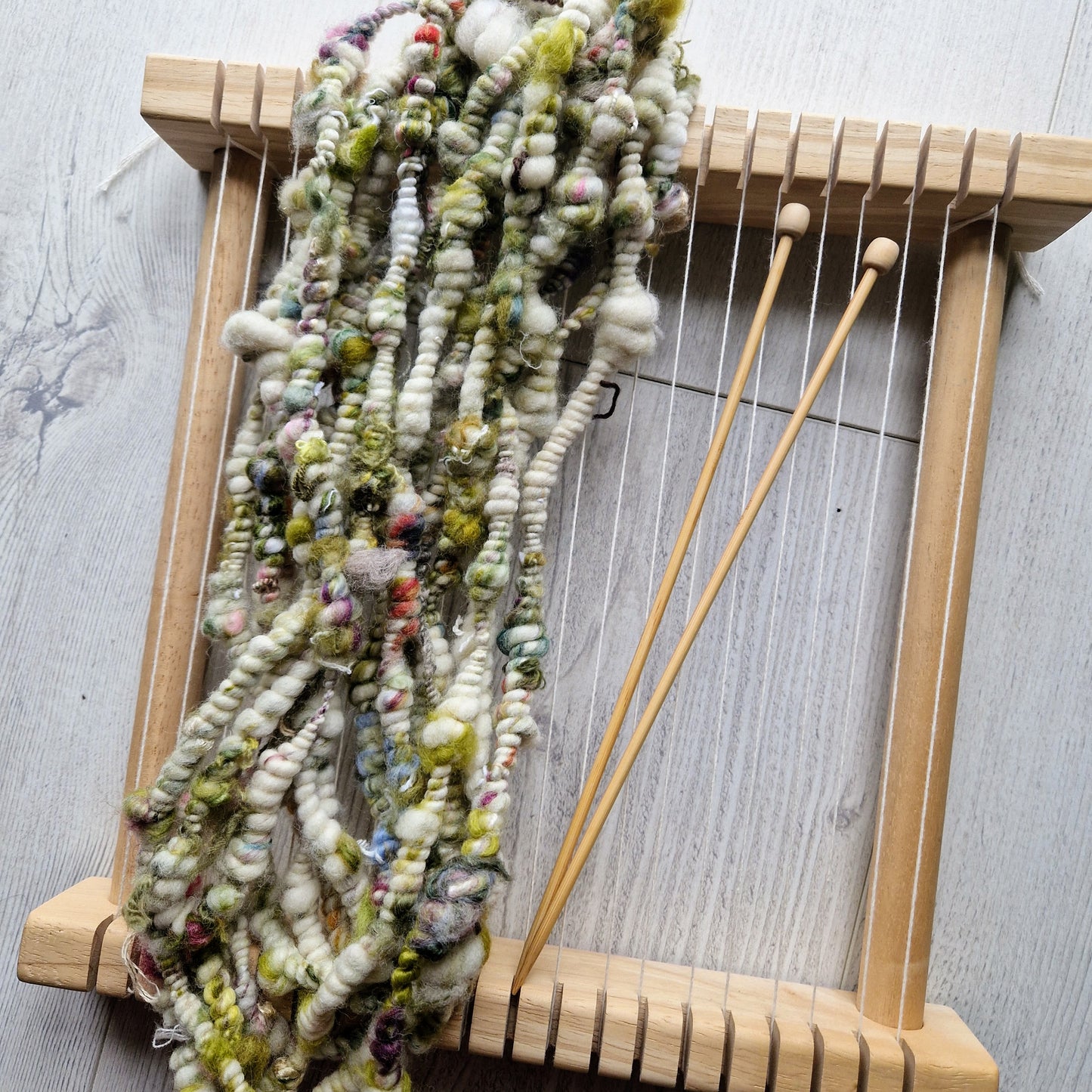 Scrap Handspun Yarn