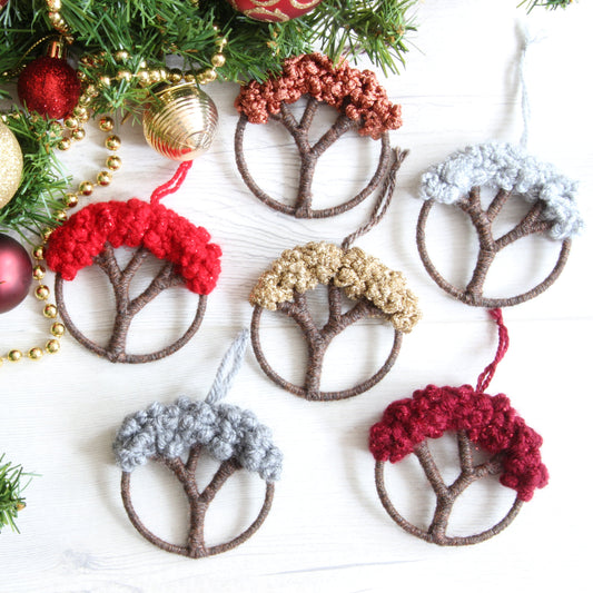 Sparkle Christmas Tree of Life Decorations